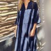 Vetements Iconique J'Habite | Robe Longue Bleue Penny