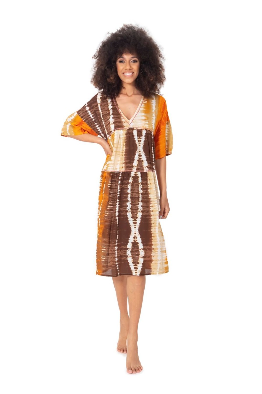 Vetements Iconique J'Habite | Robe Batik Aruba