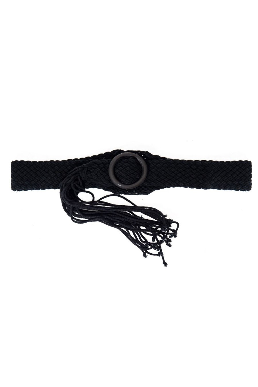 Accessoires De Mer Iconique | Ceinture Noire Romantique